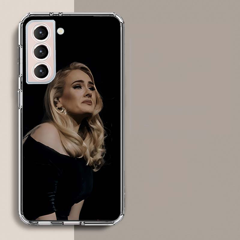 

Singer A-Adele Phone Case For Samsung Galaxy S25 Edge S24 S23 FE S21 S20 S10 Plus S22 S26 Ultra Cover Clear Cases TPU Capa Shell Samsung S22