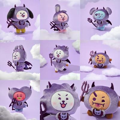 BT21 Bambola di peluche del cattivo Angel & Villain Edition