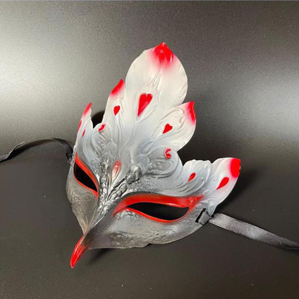 Mask Cosplay Nightclub Dressing Up Party Carnival Show with Straps Roles Play Costume