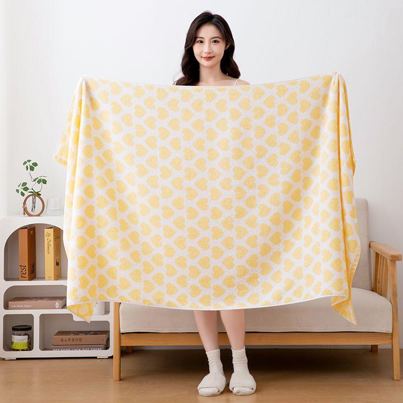 

Хлопковые банные полотенца для взрослых и домашнего использования Мягкие и впитывающие полотенца для взрослых и детей Для мытья Летняя тонкая версия