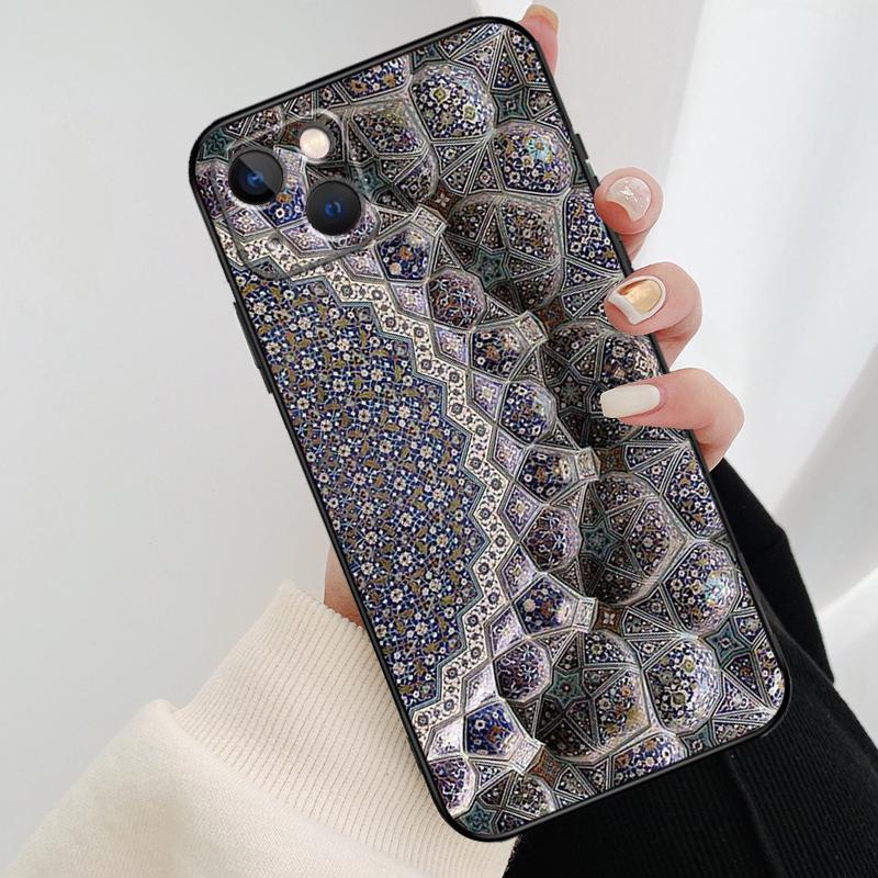 Islam Muslim Mosque Phone Case For iPhone 17 Pro Max 16 15 11 13 12 14 Pro Max mini 15 16 Plus 16e 17 Air Cover