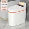 Zuo Zhou 15L Flip-Lid Slim Household Trash Can