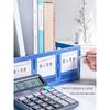 Deli Four-Column Storage Box Desktop Student File Rack