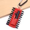 22Pcs Impact Screwdriver Bits Key Set Anti-Slip Multi Driver Lightweight Potable Magnetic High Torque Bit Holder Drill Tool