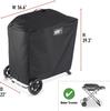 Weber Barbecue Stove BBQ Portable Gas Grill WEBER TRAVELER Exclusive Premium Grill Cover Standing Japanese Product 2 Year 7770 (When Up) [Genuine