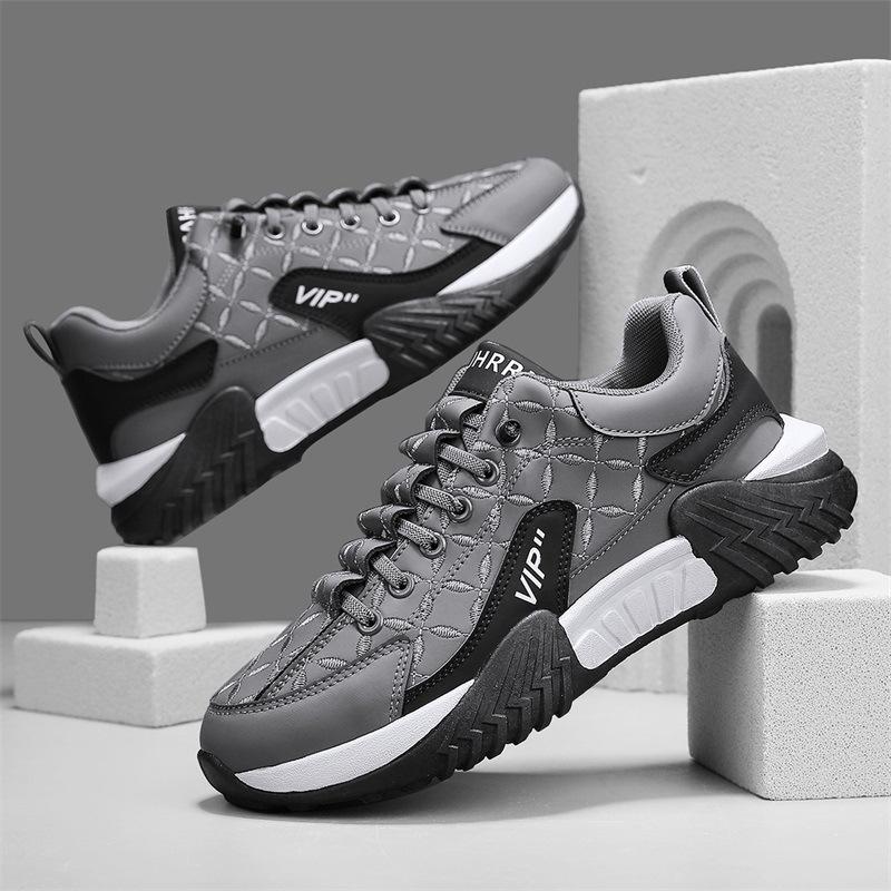 New ModelSports Men'S Shoes Autumn And Winter Trend Casual Versatile Running Soft Sole One Pedal Work Driving Dad Trendy Shoes