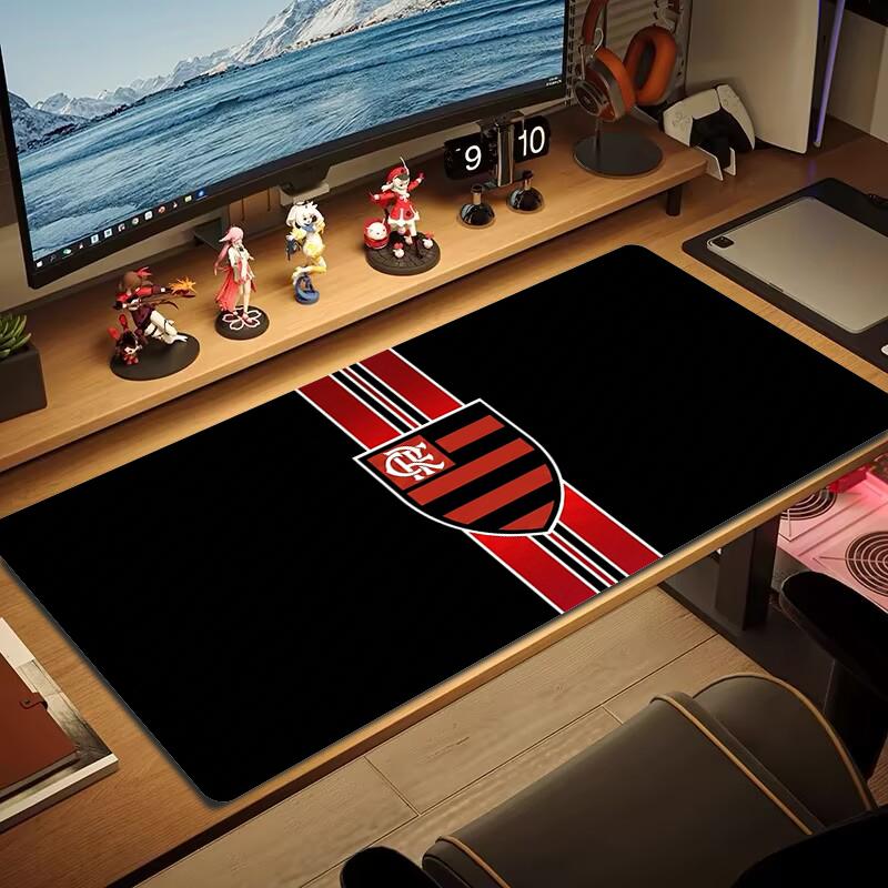 Clube de Regatas do Flamengo Mouse Pad Large Gaming Table Cushion Non-slip Laptop Tablet Big Mousepad XXL Mat Mini PC Playmat With Lock edge_XIA