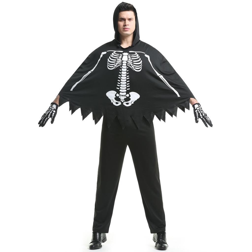 Death Skull Cloak, Couple Halloween Costume, Funny Skeleton Cloak