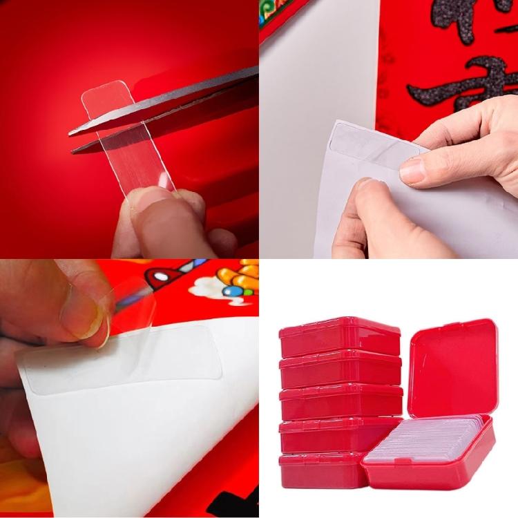 120/300Pcs Double Sided Tape Mounting Tape Multipurpose Removable Adhesive Tape for Household Decorations Poster