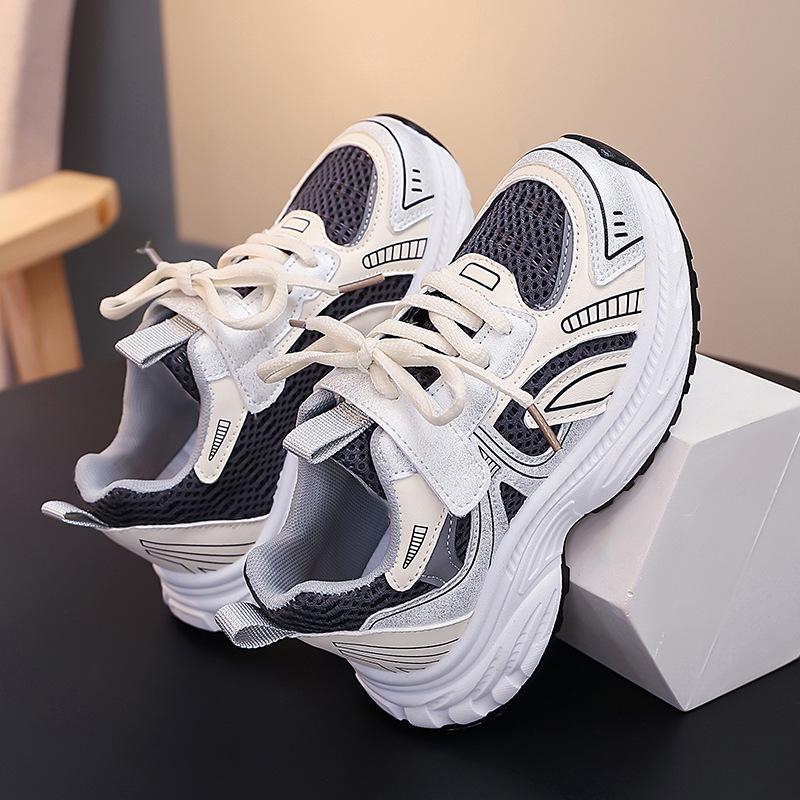 2026 Spring New Children's Mesh Running Shoes - Casual Sports Shoes for Girls