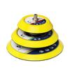 2 Pieces 5'' Hook and Loop Backing Pads 5/16"-24 Threads Sanding Pad Angle Grinder Accessories Sanding Buffing Polishing