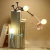Cute Creative Cartoon Sportsman Night Light Mini Portable Bulb Suction Cup Lights Bendable Desk Lamp for Tabletop Shelves Decor