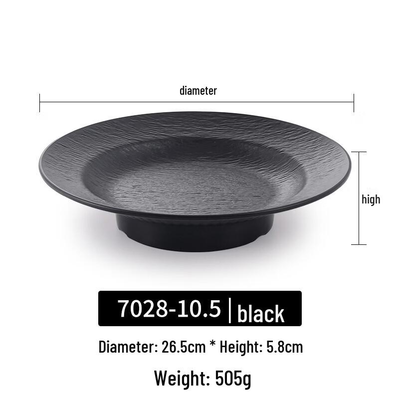 Yicang Creative Melamine High-Foot Dining Plate