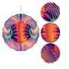 10 Inch Metal Wind Spinner Hanging Wind Chime for Garden Balcony Decor 360 Rotating Hook Outdoor Seasonal Decoration Vibrant Design