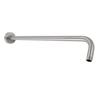 Shower Arm NPT1 2 Stainless Steel Wall Mount Concealed Shower Head Extension Arm with Flange Brushed