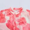 2025 Spring Women's Sweet Loose Chiffon Ruffle Top