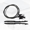 Kit di Riparazione Cavi Vetro Tetto Apribile Cabina Equipaggio + Assemblaggio Binario Per Ford 2015-2020 F150
