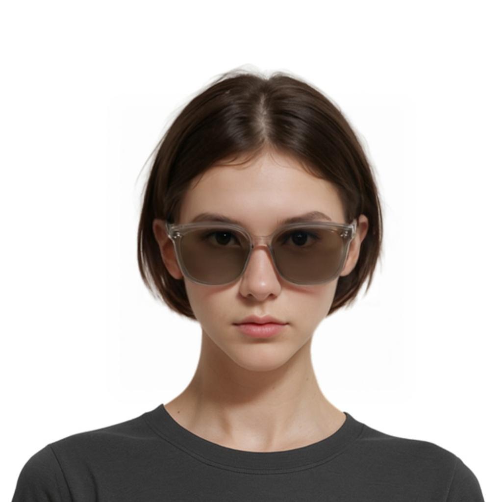 Gentle Monster Logo Butterfly Sunglasses Unisex Sunglasses Gray BY-BRC11
