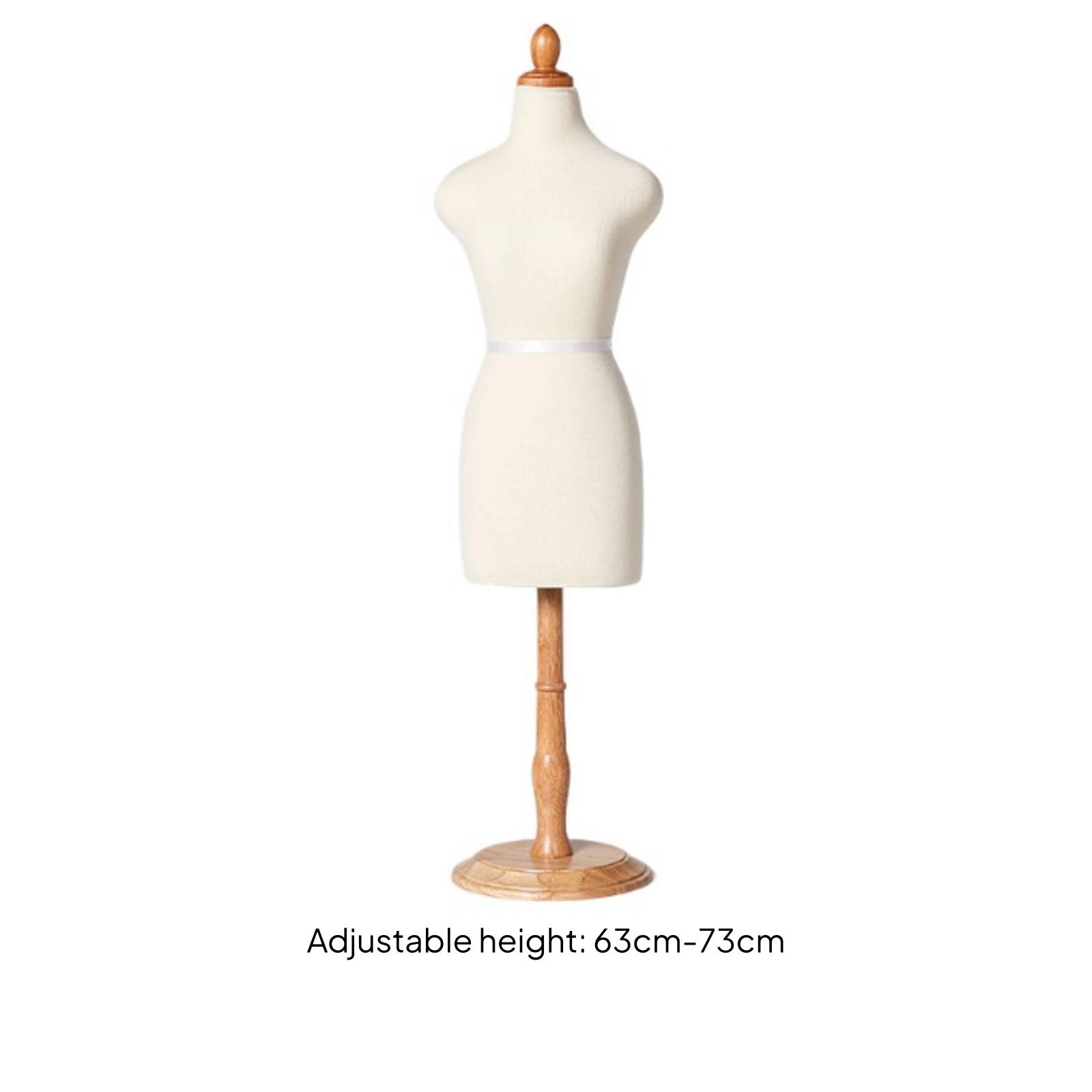 Half-Body Female Dress Form Stable with