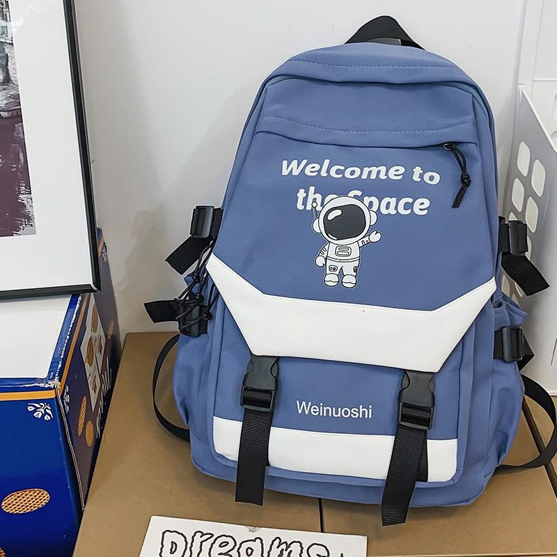 

New Elementary School Bag Girls Junior High School Boys Backpack