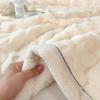 Love Coral Fleece Throw Blankets for Beds Winter 3D Heart Plaid Lightweight Blanket Super Soft Solid Plaid Sofa Cover Blankets