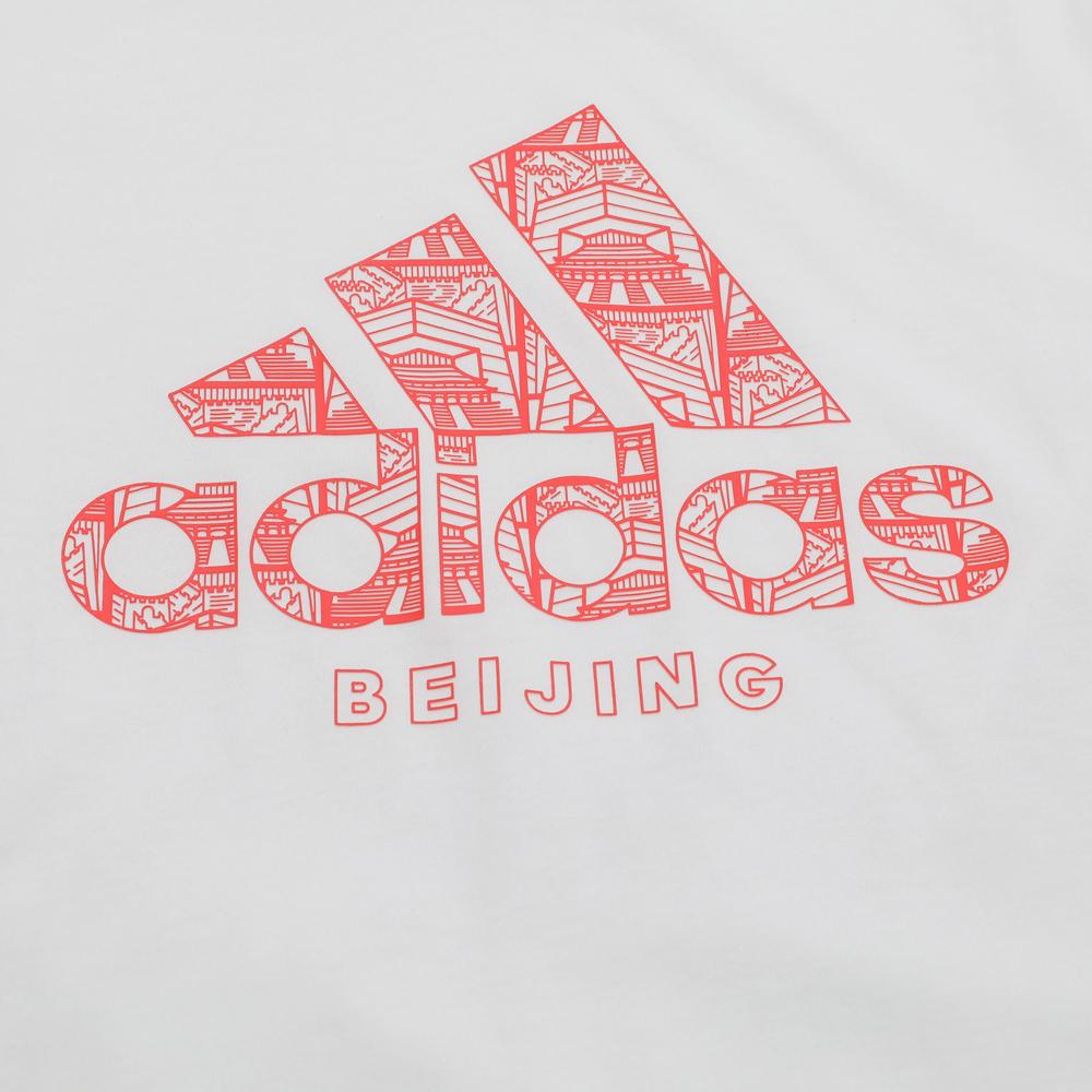Adidas KC Tee BC BJ Logo Outdoor Casual Sports Crew Neck Short Sleeve T-Shirt Women Tops White DY8731