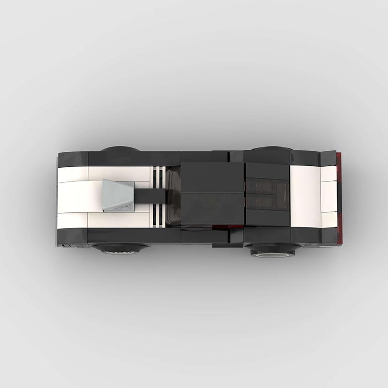 Z28 MOC Speed Car Super Race Vehicle Model Building Block Racing Rally Sports Brick Camaro Toy Christmas Gift City Technical
