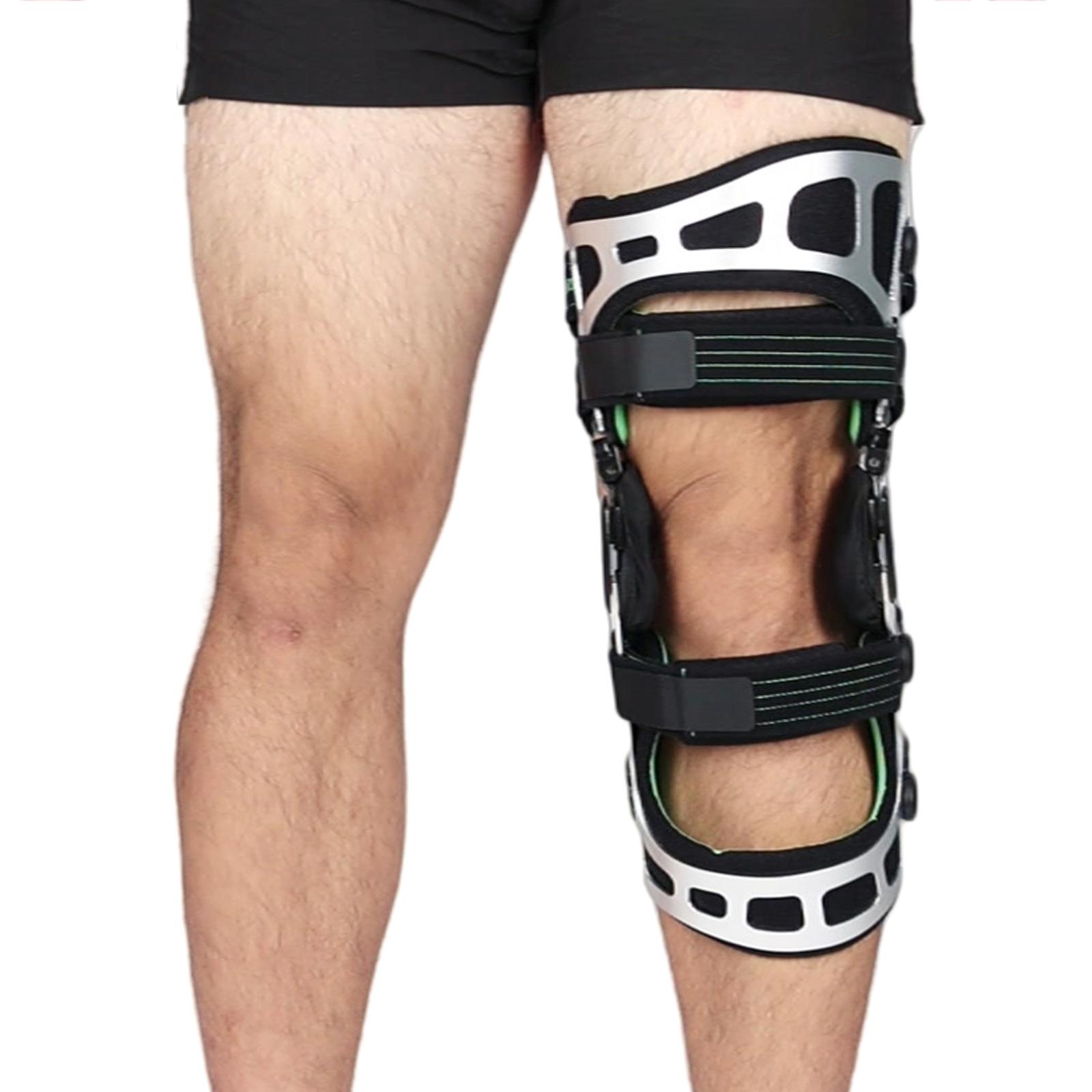 

Double Upright OA Unloader Knee Brace for Mild to Moderate Knee Osteoarthritis, ACL, MCL, PCL, LCL and Medial & Lateral Support XL