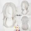 ND Tengen Uzui Cosplay Perücke Haarteil Anime Cosplay Haarperücke für Comic Con Coser Kostüm Hitzebeständig Synthetisch