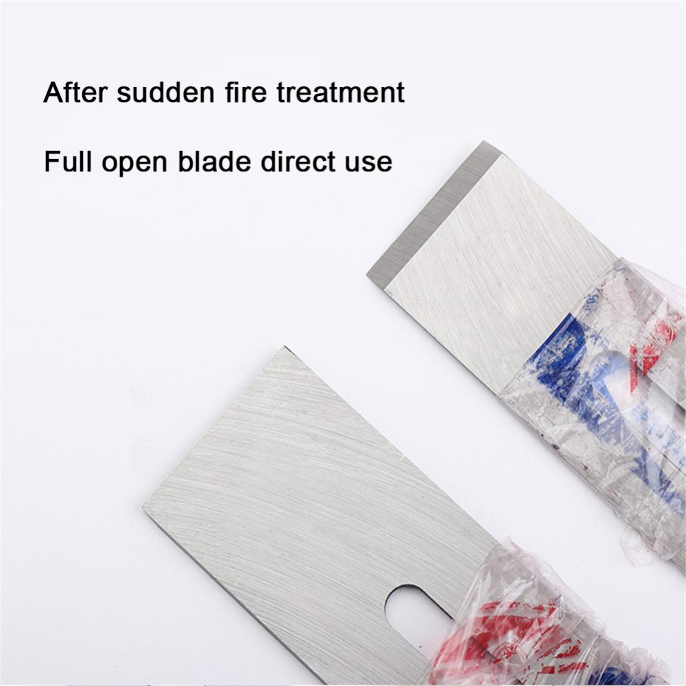 Edge Trimming Cutter Saw Blades Wear-resistant Portable 38mm/44mm/51mm Alloy Steel Woodworking Tool Planer Blades Hand