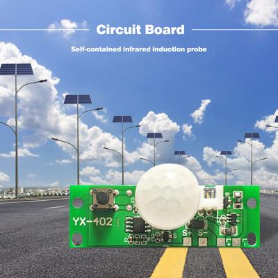 1-4SETS 3.7V Automatic Solar Charging Circuit Board Night Light Control Sensor Module Glass Fiber Manufacturing Light-on Modes