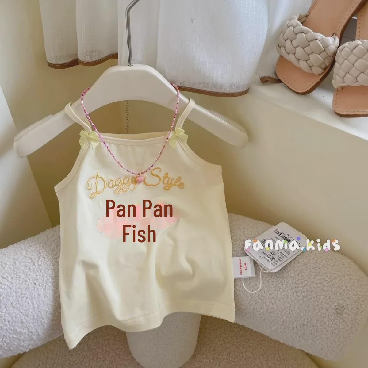 

«Корейский летний слинг-шарф с рисунком конфетных цветов для девочек 2024 года — милый, приятный для кожи дизайн»