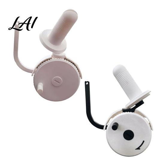 Beginners Yarn Hand-Cranked Ball Table Clamp, Winder with Holder, Manual Portable Maker Wool Spinner