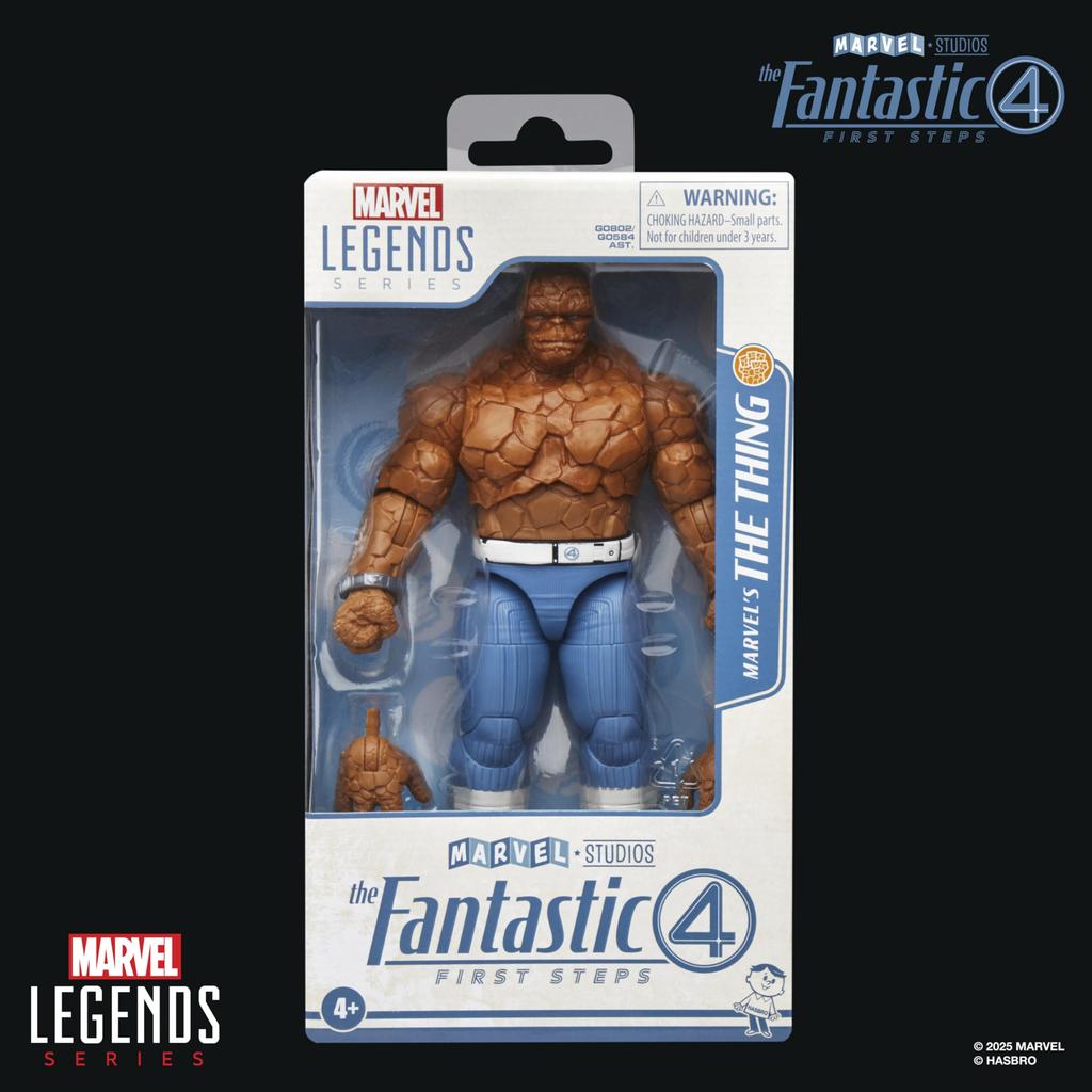 Hasbro Marvel Legends Series Marvel The Thing The First Ben Grimm Movie Collectible 15cm Action Figure Toy G0802 Authentic "Fantastic Four Step"