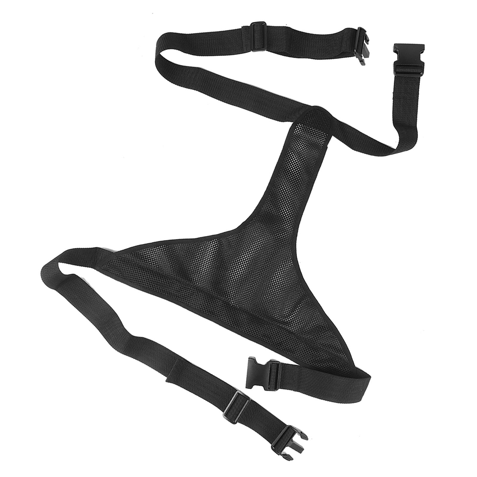 

Черный дышащий регулируемый ремень безопасности для инвалидной коляски, ремни безопасности для пожилых людей, черный