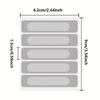 Window And Door Screen Repair Patch, 6.2cm×8.99cm, 5 Patch For 1 Sheet, Strong Adhesive & Waterproof Fiberglass Covering Mesh Tape