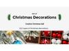 6CM Electroplated Irregular Painted Christmas Ball Ornaments Gift Box Set - Tree Hanging Decorations