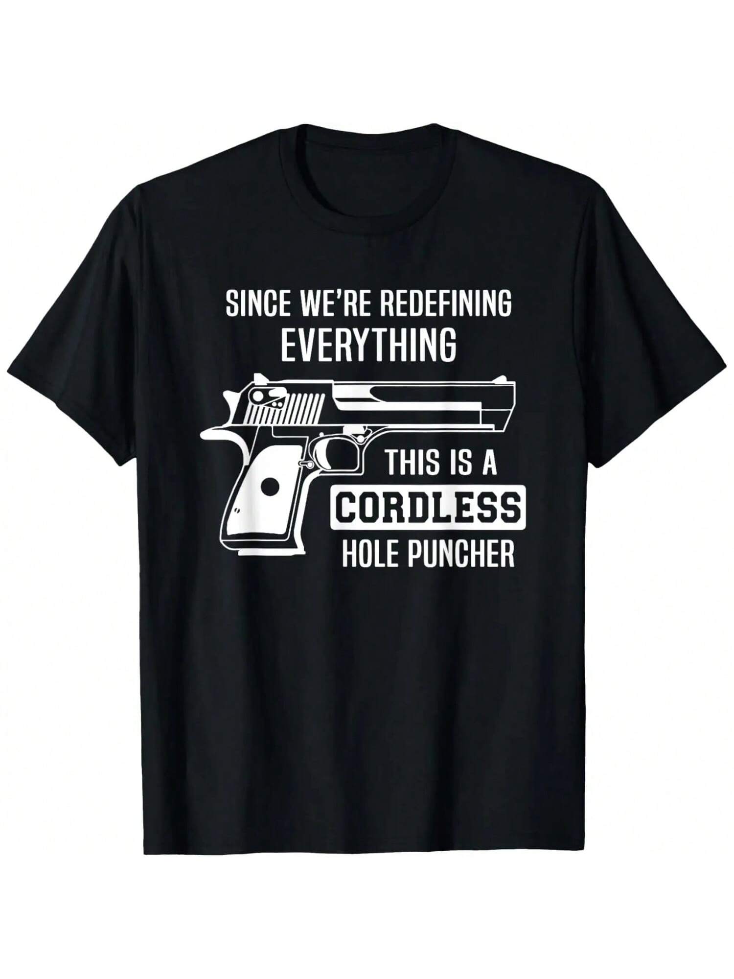 Since We re Redefining Everything This Is A Cordless Hole T-Shirt S разноцветный