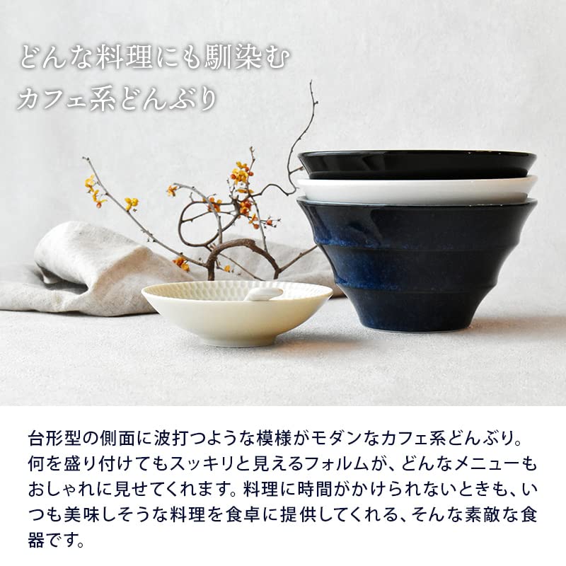 EAST table Ramen Mino made in microwave dishwasher safe bowl, lightweight, 19cm, border, ware, white, 712-024-03, Japan, stylish, safe,