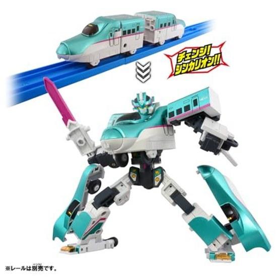 Takara Tomy Plarail SGX01 Shinkalion E5 Hayabusa Train Toy ages 3 up