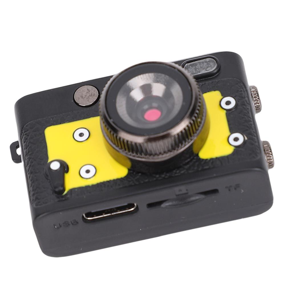 Keychain Digital Camera FHD 1920x1280 Portable Small Vintage Pocket Video Recorder for Travel Graduation Recording