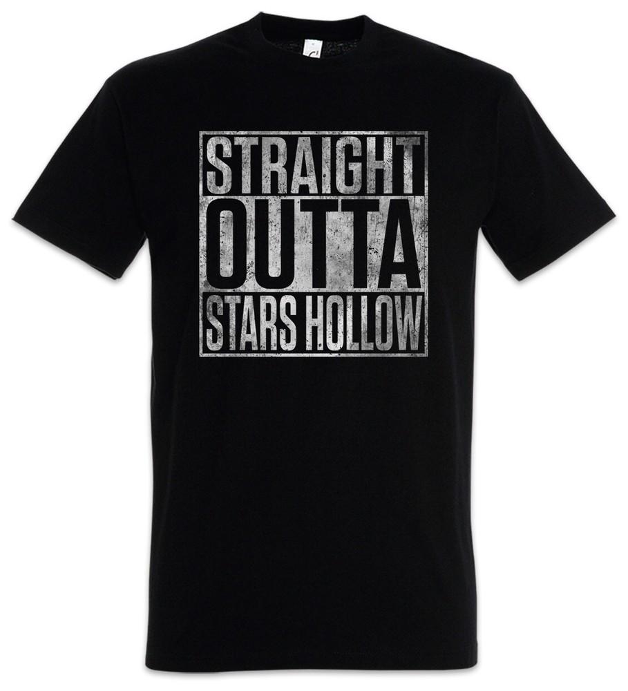 

Straight Outta Stars Hollow T-Shirt Lorelai Gilmore Rory Sign Symbol Logo Girls L