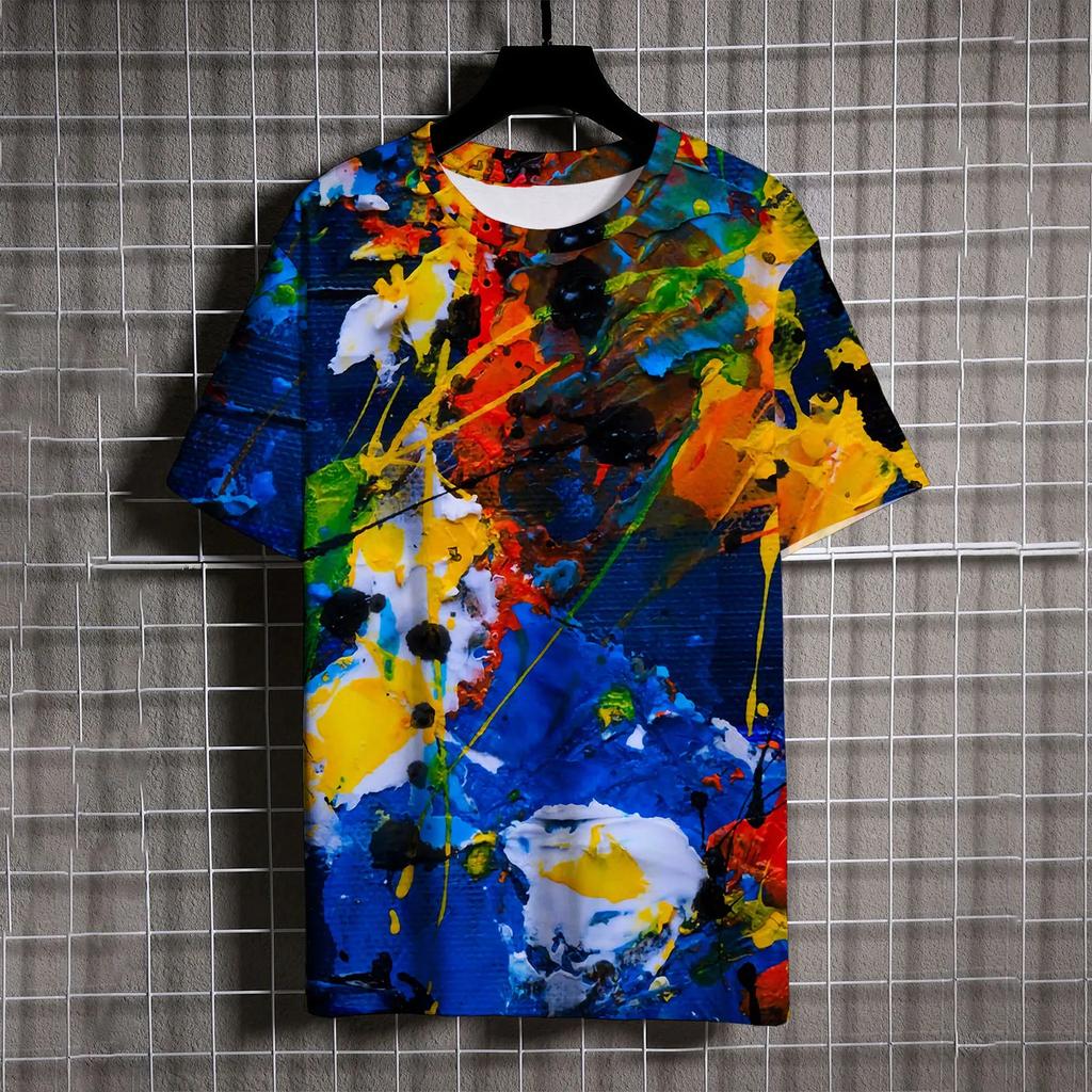 Summer Fashion Dinosaur 3D Print T-Shirts Streetwear Men Casual Oversized O Neck Short Sleeved Plus Size Tees Top Women Clothing