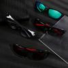 6 Pairs of Men's Fashionable Surround Style Sunglasses Durable Collision Resistant and Impact Resistant