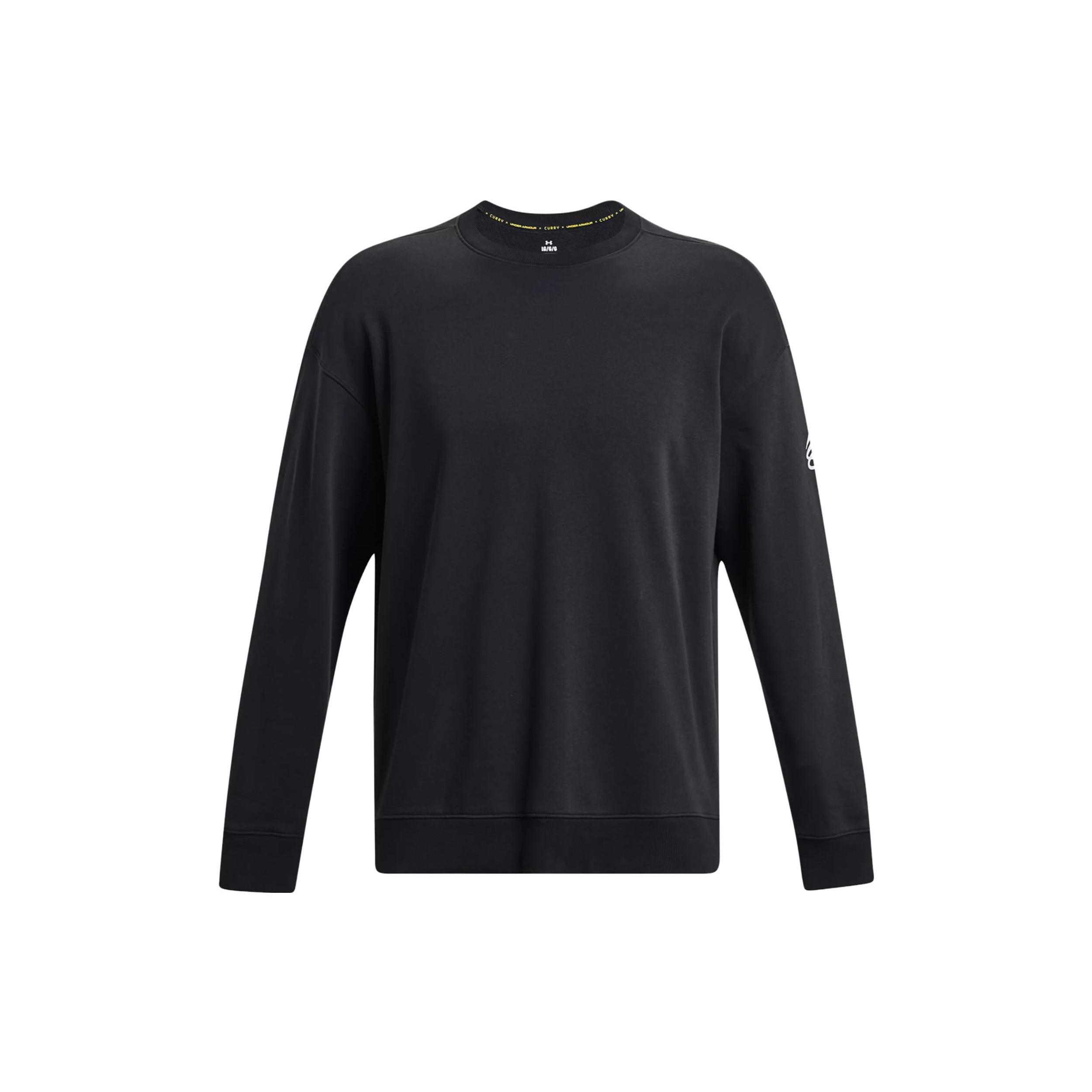 Under Armour Curry Splash Crew Sweatshirt  Black  Men s 1380836-001 XL