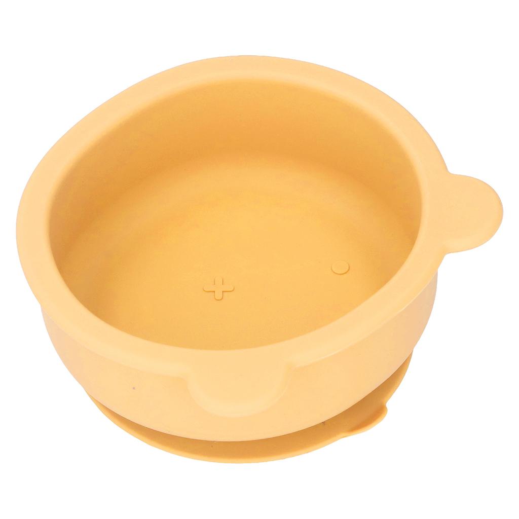 Baby Bowl Food Grade Silicone Cartoon Bear Shaped Toddler Bowl Bowls with Suction for Babies Kids