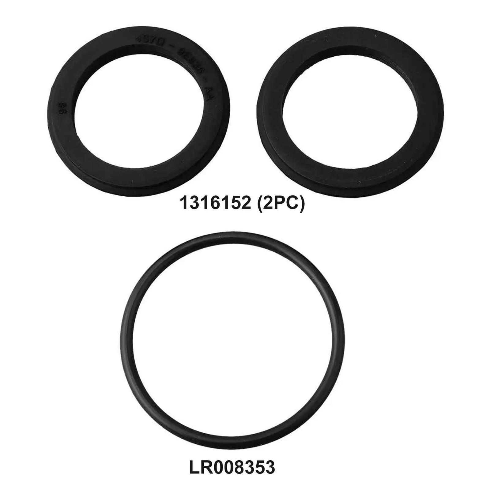 1kit Auto Engine Parts Throttle Body Rubber Ring for Range Rover 2.7l 3.0l V6 Engines Throttle Body Gasket Kit Lr008353 1316152 1set