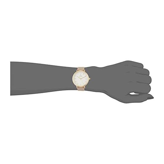 [Fieldwork] Watch Analog NF Soira Nickel Free Silicone Strap YM031-2 Women's Gray