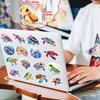 50Pcs Cartoon Colorful Sea Turtle Anime Stickers Laptop Phone Skateboard Motorcycle Car Waterproof Sticker Classic Toy