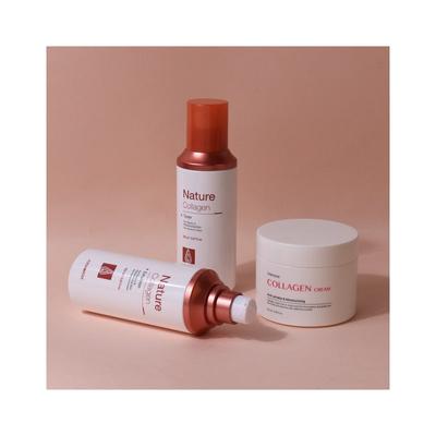 Foodaholic Nature Kollagen 3er-Pack (Toner + Emulsion + Creme) / Hautnährende Straffende Haut